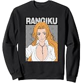 Bleach Rangiku Rectangle Dot Graphic Anime Sweatshirt