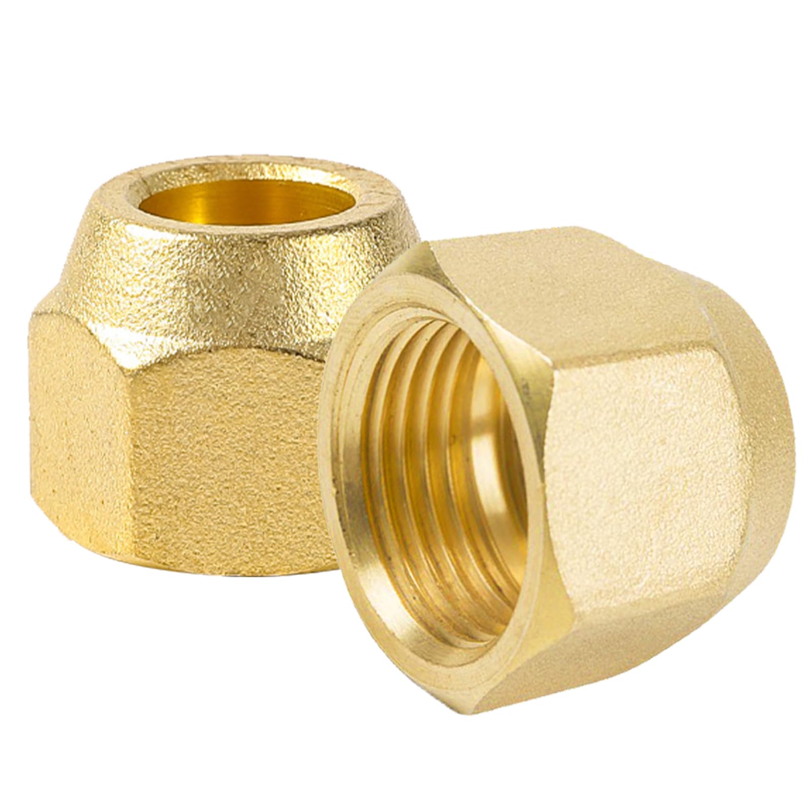 Flaring Union Nut 1/4 Inch for Refrigerant Line 1/4 Inch Air Conditioning Air Conditioning Split Flaring Union Nut 1/4 Inch Pipe for Mounting Split Air Conditioners