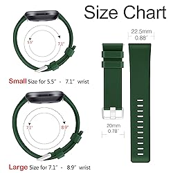 Tobfit Sport Bands Compatible with Fitbit