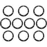 Torque 20 PCS 6 Hole Hub Cap Gaskets Replaces Stemco 330-3009 (10) | 6 hole hub cap gasket for heavy duty wheel end applications