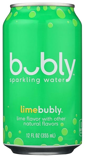 BUBLY SPARKLING WATER, LIME, 12 OZ 1 CAN