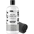 Therapy Cooktop Cleaner for Glass Top Kit - Electric Ceramic Stove Top Cleaner for Glass Ceramic Surfaces, Natural Glass Top 