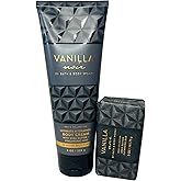 Bath & Body Works Vanilla Noir Ultimate Hydration Body Cream and Body Cleansing Bar 2 Piece Set