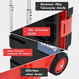 Rainberg Heavy Duty Folding Trolley Box Cart Extra Large 35kg Capacity view 4