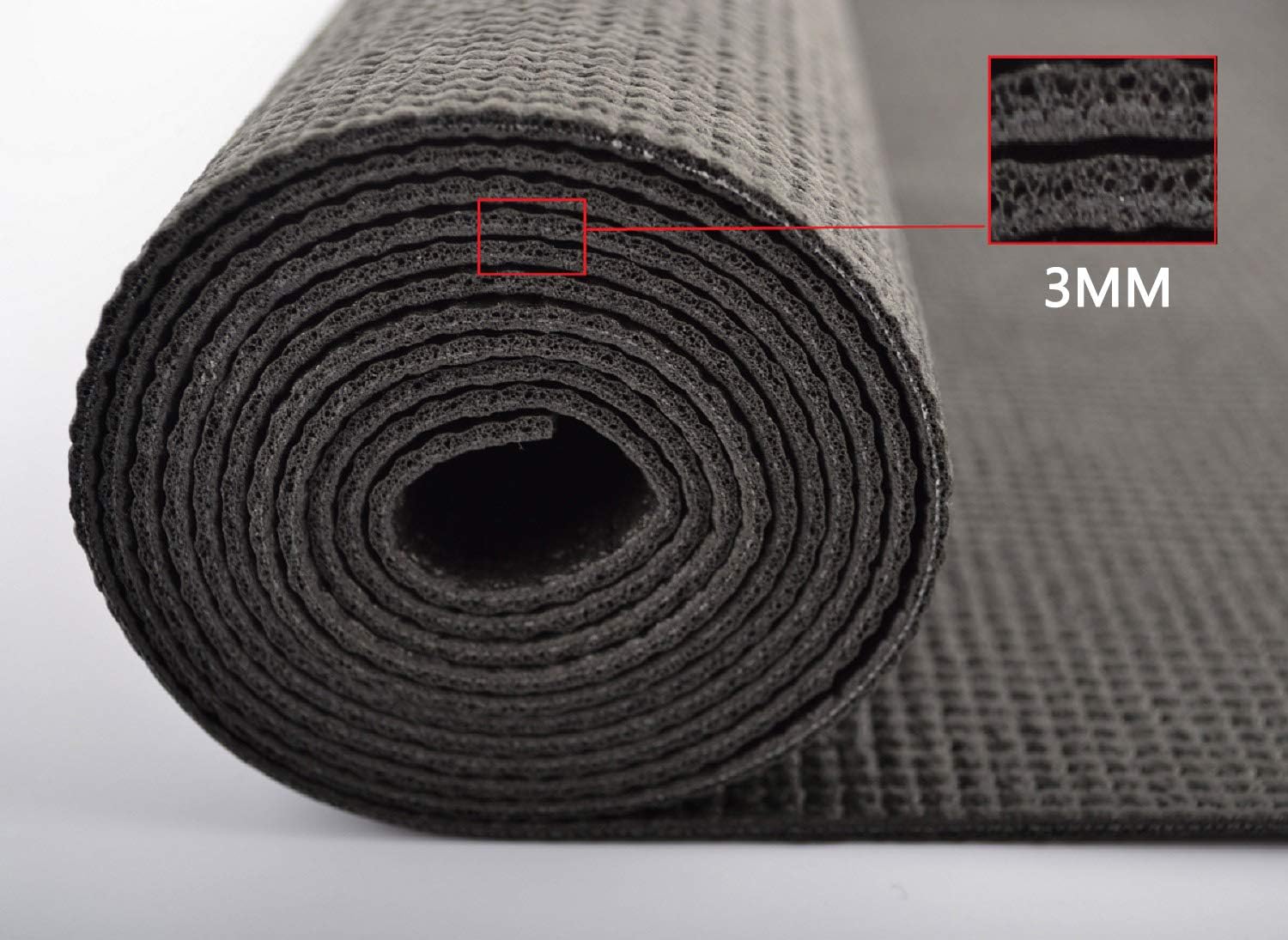 KECHUANG Tool Box Liner Drawer Liner Black 16 Inch wide x 6 Feet 3mm