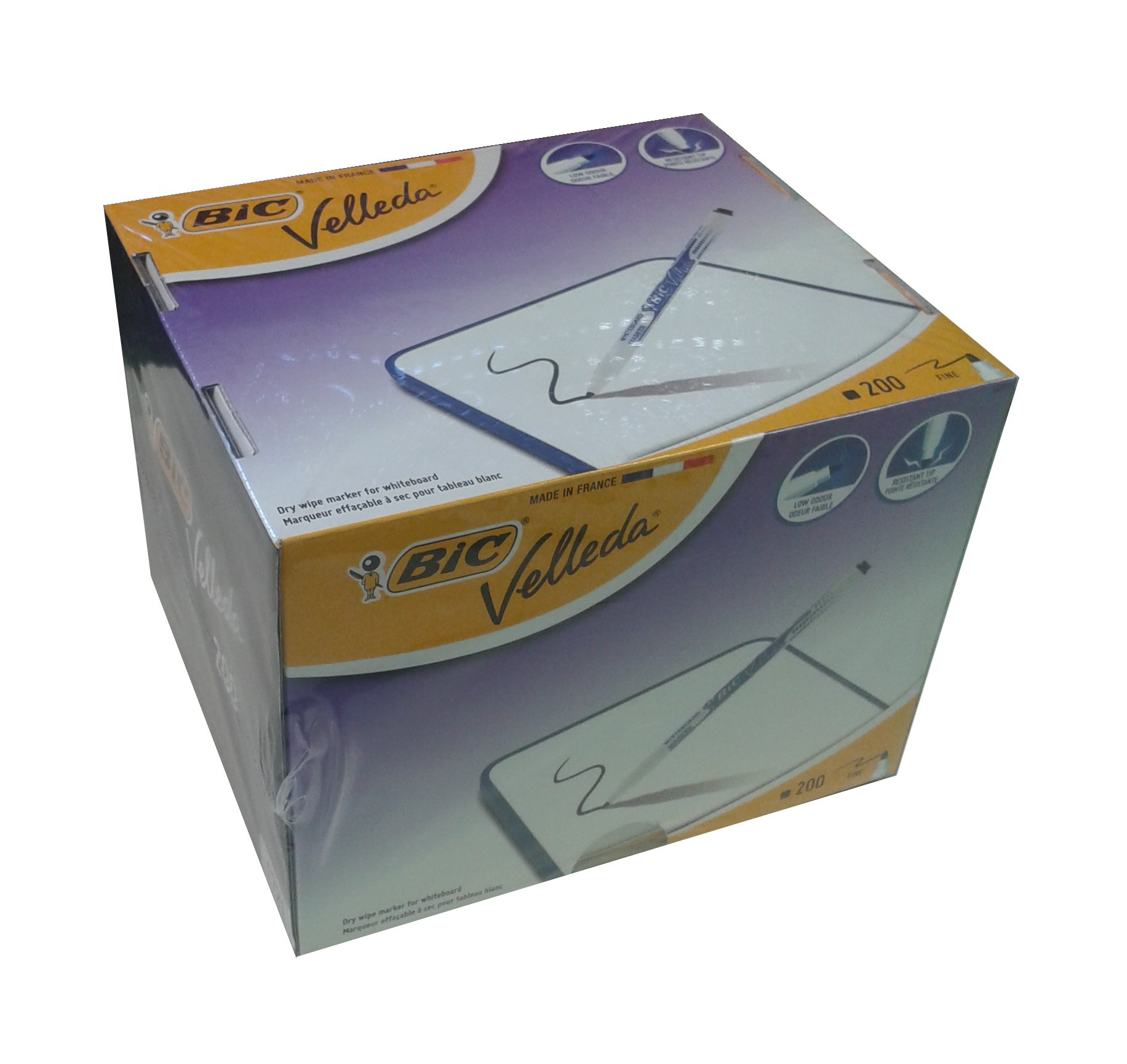 BIC VELLEDA FINE 1721 BLK B200 UK