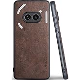 AIORIA for Nothing Phone 2A Case 2A Plus Premium Leather Cover Retro Design Full Protective Phone Case (Coffee, Phone 2A / 2A Plus)