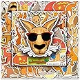 Kangaroo Stickers |50Pcs Kangaroo Waterproof Vinyl Decals for Water Bottles Laptop Luggage Cup Mobile Phone Skateboard Décor