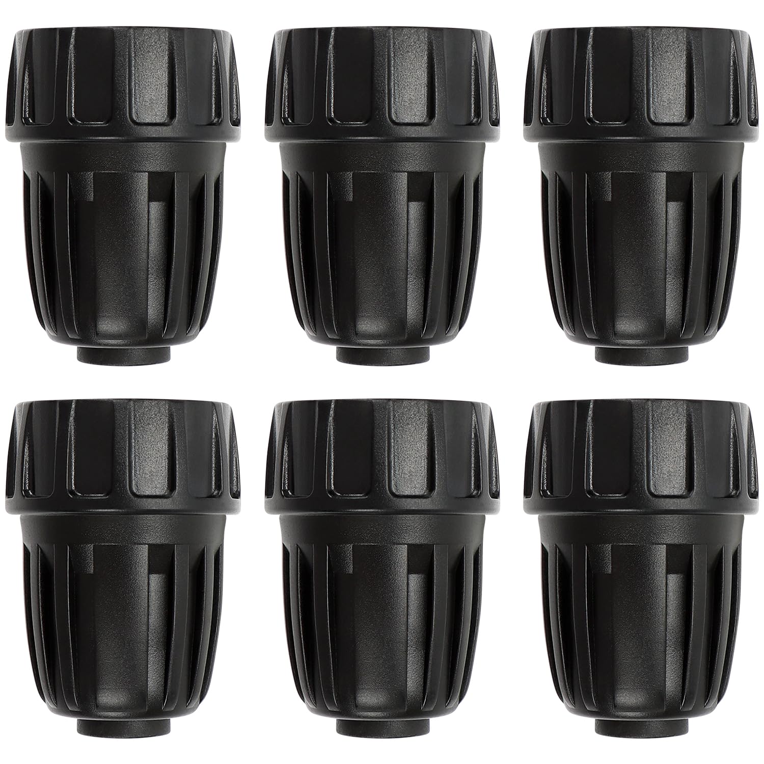 Photo 1 of Copadri Universal 3/4 Inch Female Pipe Thread to 1/2 Inch Drip Irrigation Tubing Adapter, 6 Pack 1/2 In. Barbed Drip Line x 3/4 In. Faucet PVC Adapter Connect 3/4" FHT Garden Faucet Hose Bibb