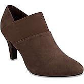 LONDON FOG Womens Bobbie Heel Ankle Booties