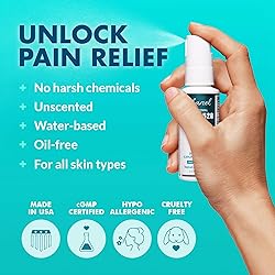 Ebanel 10-Pack 5% Lidocaine Spray Pain Relief