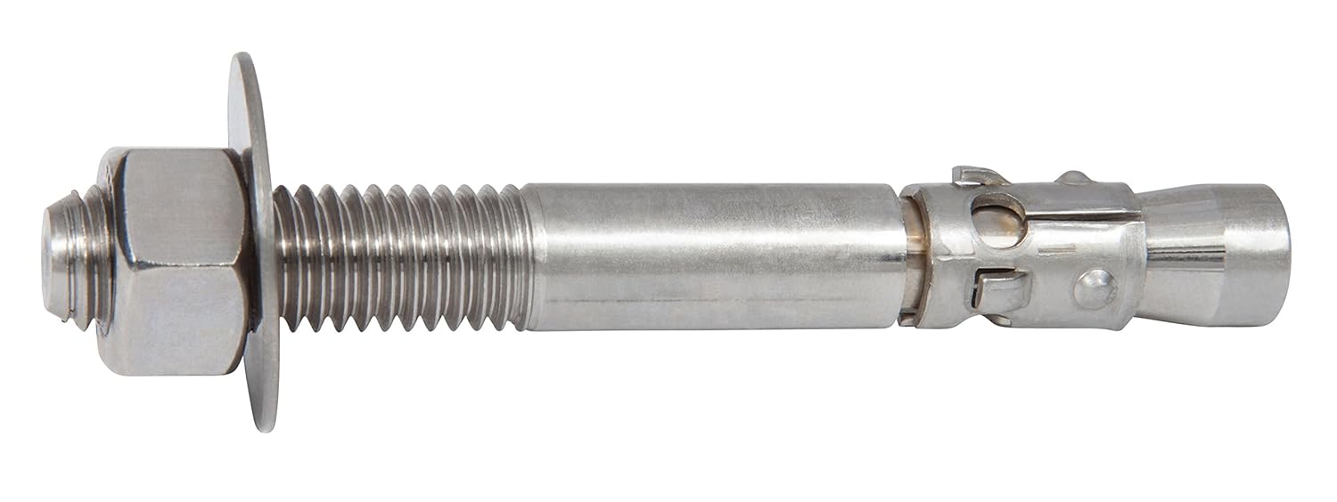CONFAST American Made 3/8" x 61/2" 316 Stainless Steel Wedge Anchor