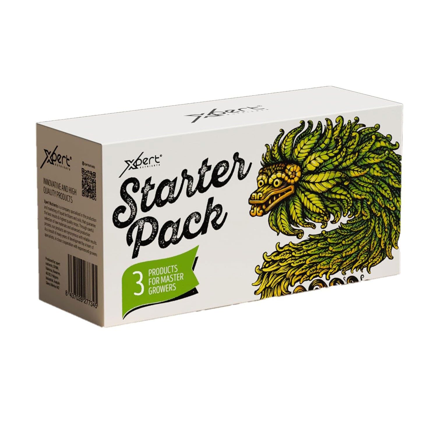 Full Range of Indoor/Outdoor Liquid Plant Fertilizers Xpert Nutrients | 250ml Packs for Rapid Growth and Explosive Flowering (STARTER PACK)