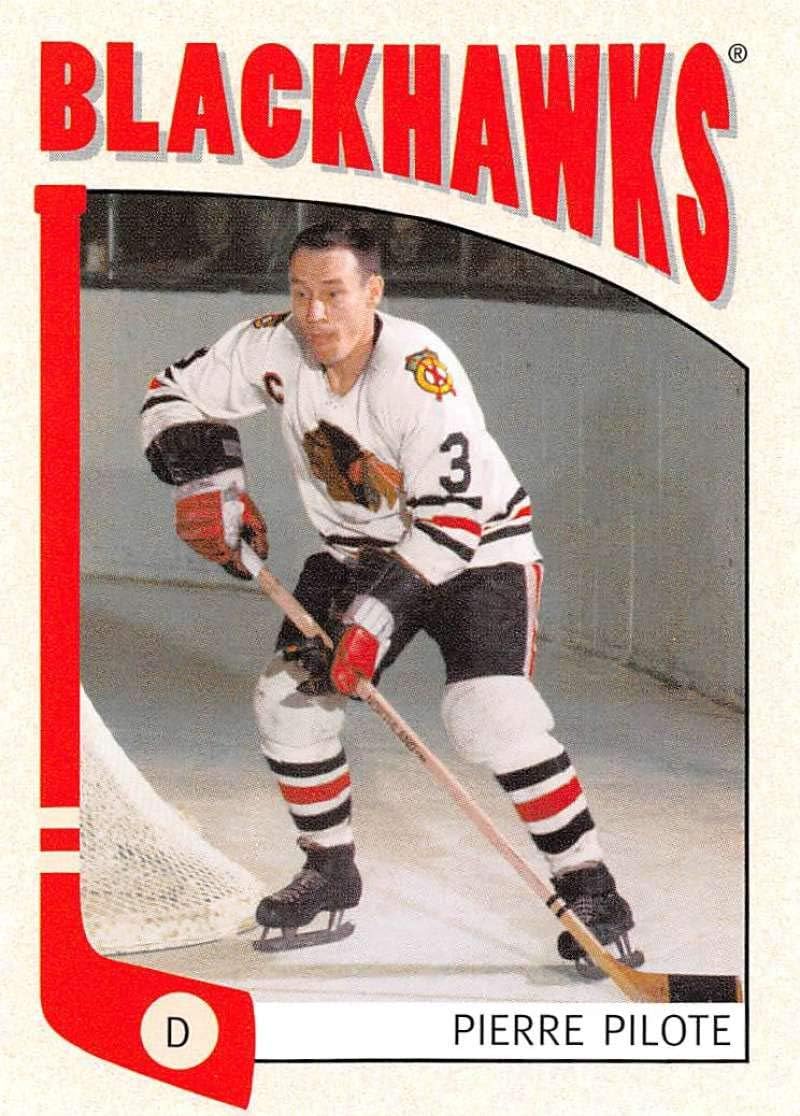2004-05 In The Game Franchises Update #460 Pierre Pilote NM-MT Chicago Blackhawks Official ITG NHL Hockey Card