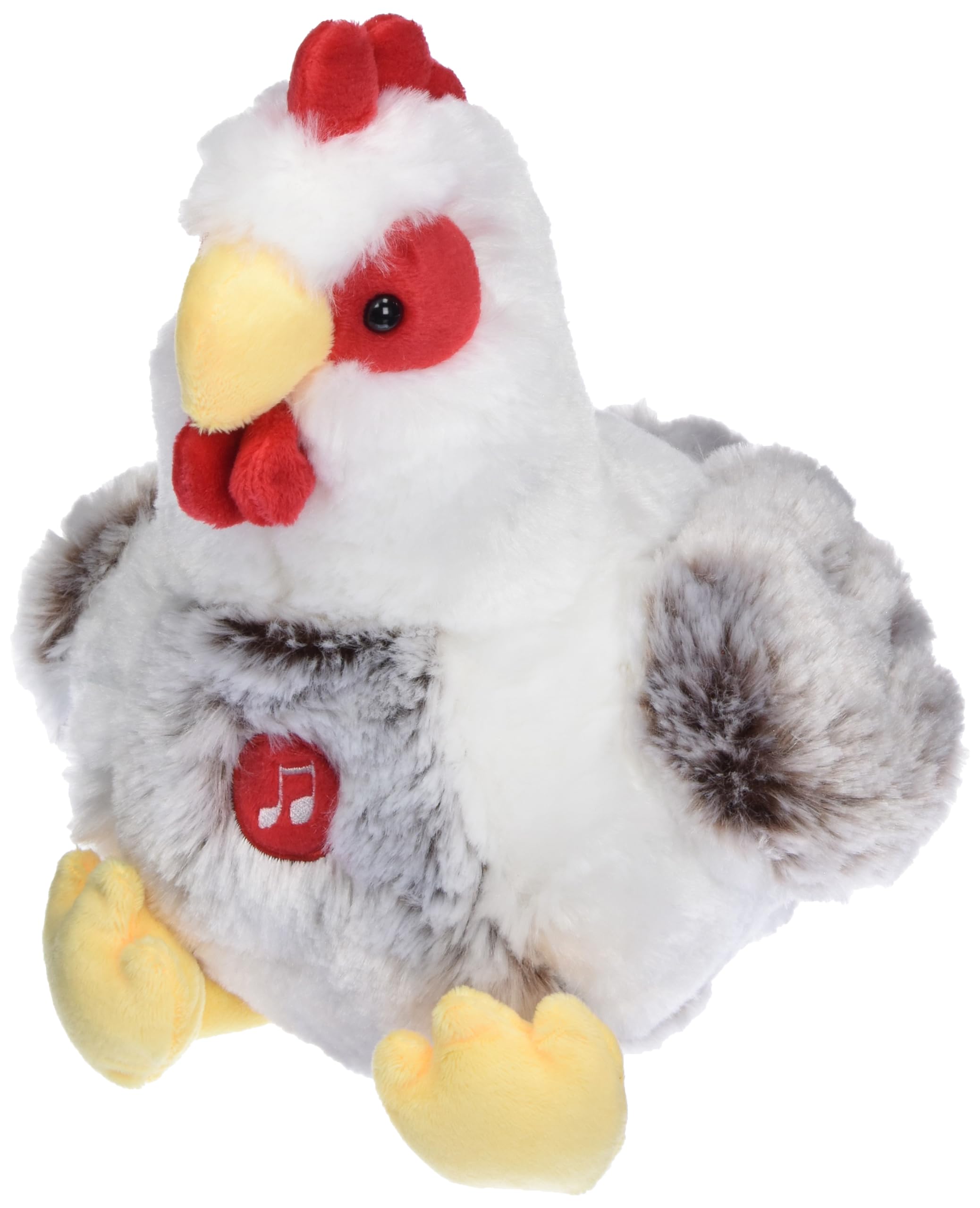 Gipsy Pomme 070356 Toy Chicken sound White/Brown, 22 Cm