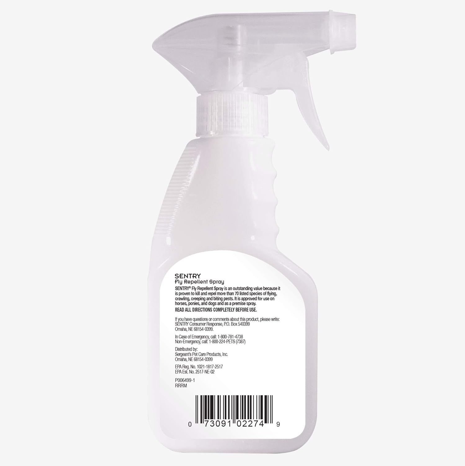 sentry fly repellent spray for dogs