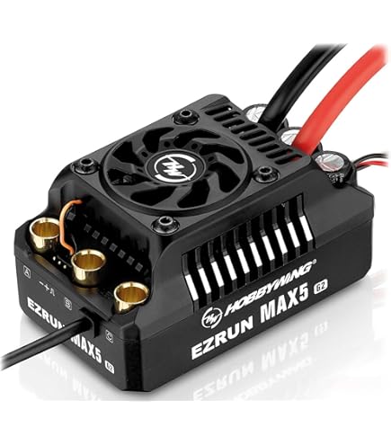 Amazon.com: HOBBYWING EZRUN MAX5 G2 Plus ESC : Toys & Games