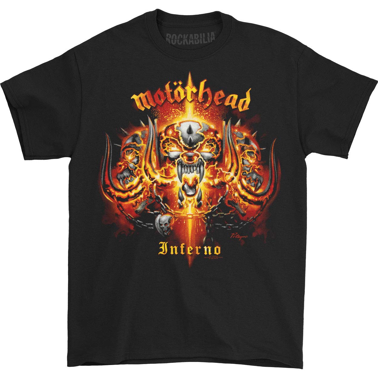 Motorhead Mens Inferno Warpig Album 