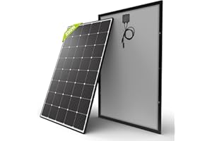 Newpowa 250W Solar Panel Monocrystalline for 12V 24V Norminal System with High-Efficiency Voltage Boost 15V Cells Works Best with MPPT Controller Charger Off-Grid for RV Marine Boat 250 Watts