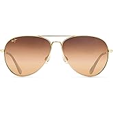 Maui Jim Polarized Men's and Women's Mavericks Aviator Sunglasses