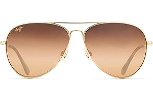 Maui Jim Polarized Men's and Women's Mavericks Aviator Sunglasses