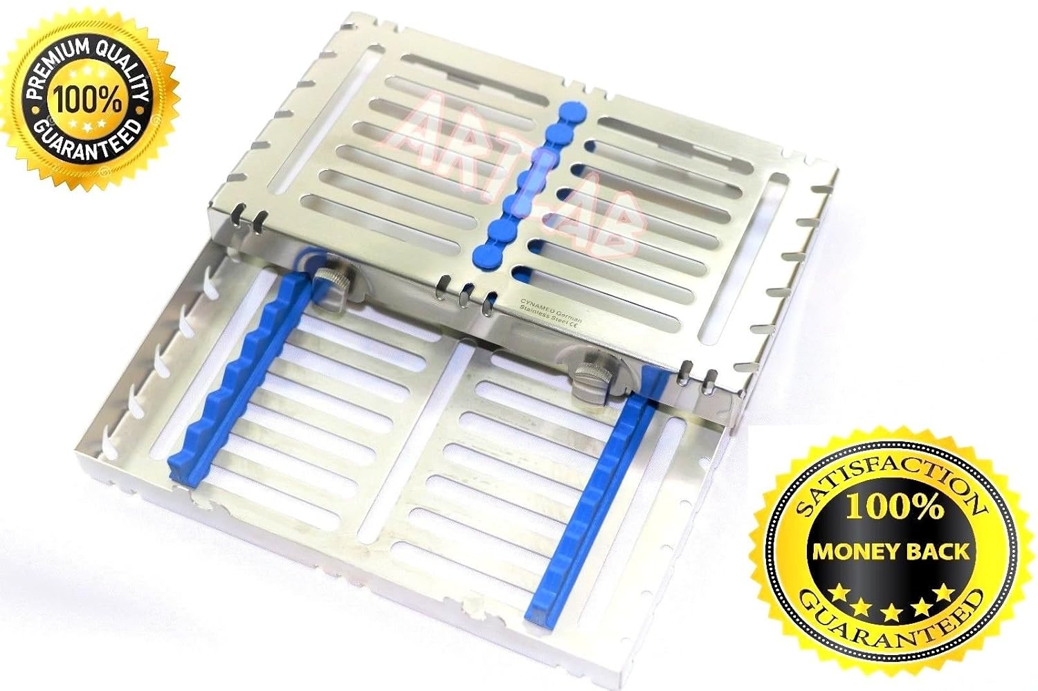 German Dental Autoclave Sterilization Cassettes Rack Box with Locks for