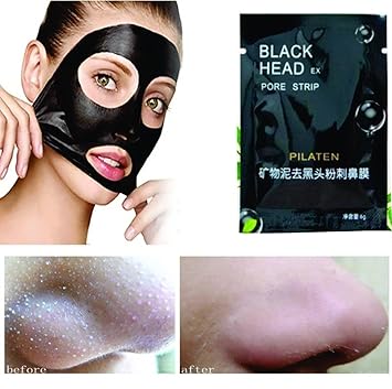 Download Buy Pilaten Blackhead Whitehead On Face Removal Mask Strips 5 Pack Online At Low Prices In India Amazon In PSD Mockup Templates