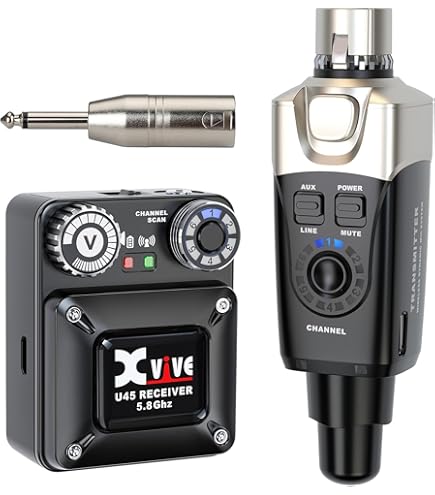 Amazon.com: Xvive U4R4 Wireless in-Ear Monitor System Set with