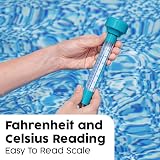 Bestway Floating Pool Thermometer - Celsius & Fahrenheit Readings view 3