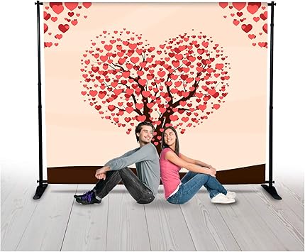 Amazon Com Valentine S Day Heart Shaped Tree Photo Backdrop