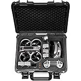 Lekufee Waterproof Hard Carrying Case for DJI Avata 2,Fly More Combo,Goggles 3(NOT for Goggles N3),RC Motion 3,FPV Remote Con