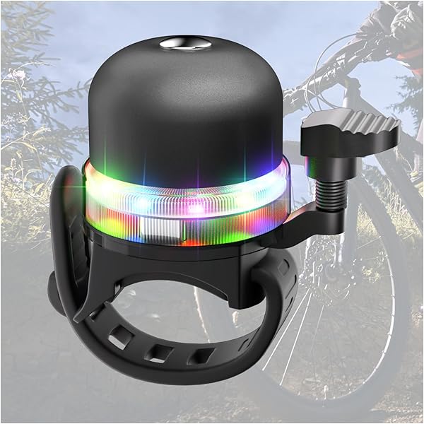 Knog Oi Bike Bell Brightz BellBrightz LED Light Up Bike Bell For