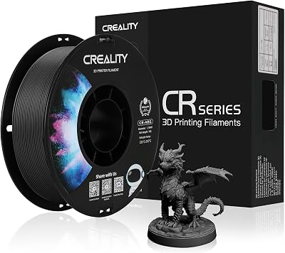 Creality ABS Filament 1.75 mm Black 1kg Spool No-Tangling +/-0.03mm