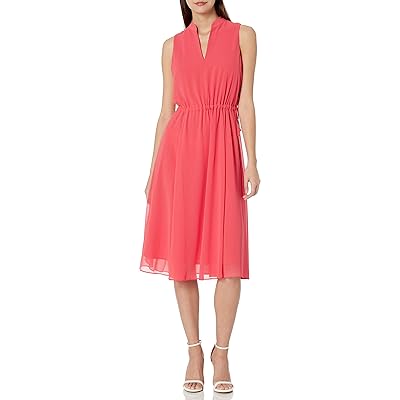 Buy Anne Klein Womens Drawstring Midi Dress at Ubuy Cyprus