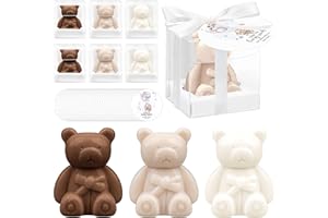 36 Pack Bear Baby Shower Favors Bear Shower Soap Favors with Thank You Cards and Boxes for Baby Shower Decoration Guest Gift 