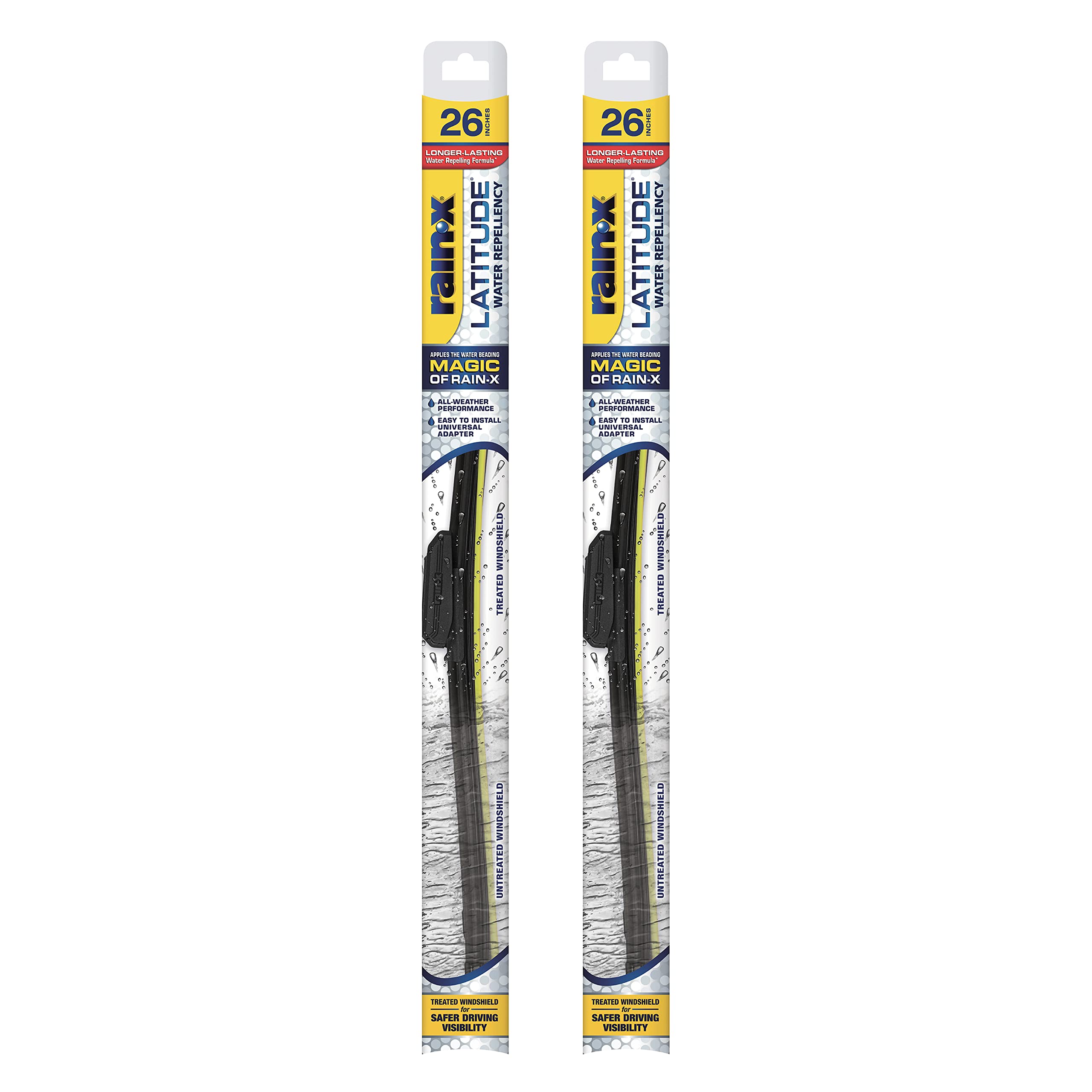 Rain-X 810206 Latitude 2-In-1 Water Repellent Wiper