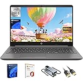 HP 250R G9 Laptop, 15.6" FHD Business Laptops, Intel Core i5-1335U (up to 4.6 GHz),16GB RAM,512GB SSD, Copilot AI PC with Lifetime Office & Mytrix Accessory,Numeric Keypad,RJ-45,WiFi 6,Win 11 Pro