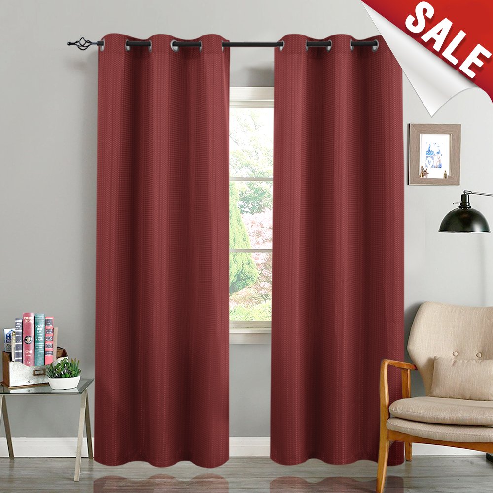 Best burgandy curtains for living room