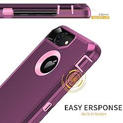 Regsun for iPhone 8 Case,iPhone 7 Case,Built-in