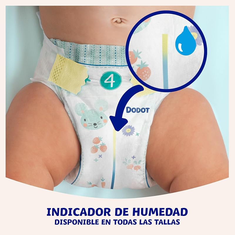 Pannolini Baby Sensitive, taglia 2 (4-8 kg), 240 pannolini + 40 salviette Aqua Pure 99% acqua, fino a 12 ore di protezione anti-perdite e cura della pelle, confezione mensile