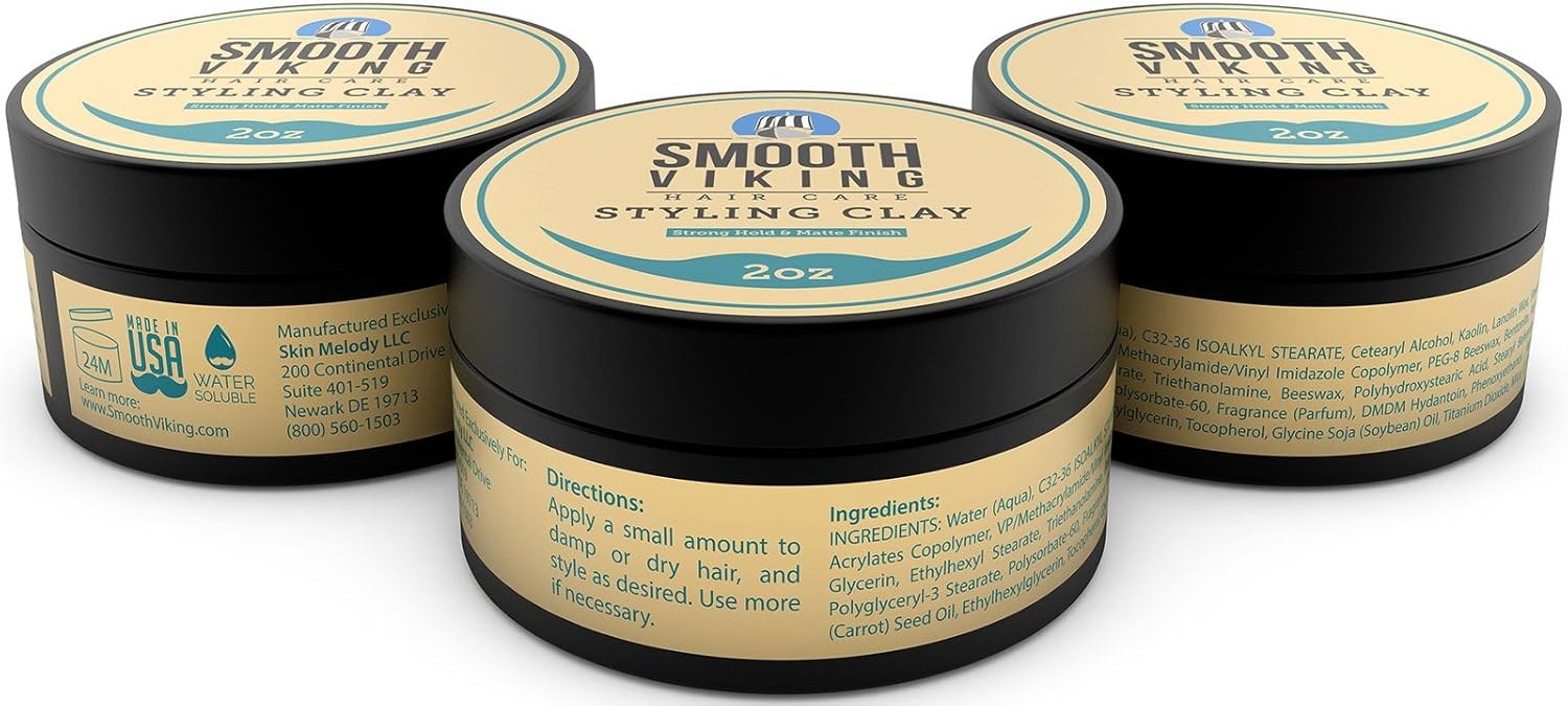 Hair Styling Clay For Men Best Pliable Molding Cream With Strong