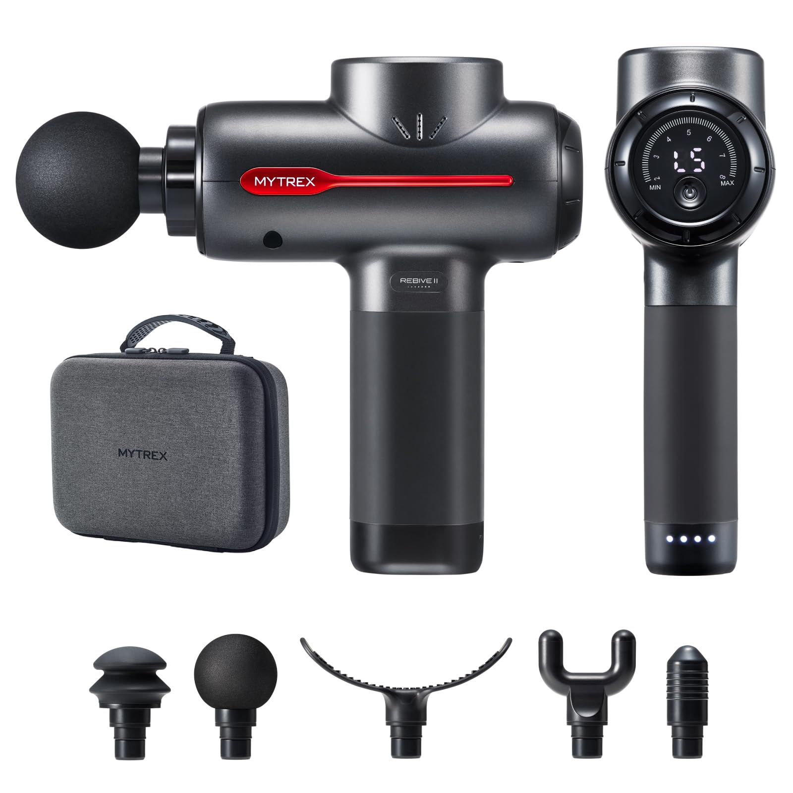 TVCM放映中！小松菜奈さん出演【マイベストで受賞！】MYTREX マイトレックス REBIVE2 リバイブ 筋膜リリースガン ハンディガン リバイブ ギフト プレゼント MT-RB2-24G商品画像