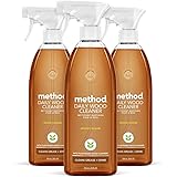 Method Daily Wood Cleaner, Almond, 28 Ounce, 3 pack, Packaging May Vary