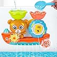 RILSO Bath Toys for Toddlers,Baby Bath Toy,Bath Toys for Kids,Water Bathtub Toy for Year Old Girls Boys Gifts,Toddlers Toys,S