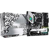 ASRock B550M Steel Legend Supports 3rd Gen AMD AM4 Ryzen&trade; / Future AMD Ryzen&trade; Processors Motherboard