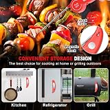 Flintronic Digital Instant Read Meat Thermometer 4s Read Foldable Probe °F/°C view 5