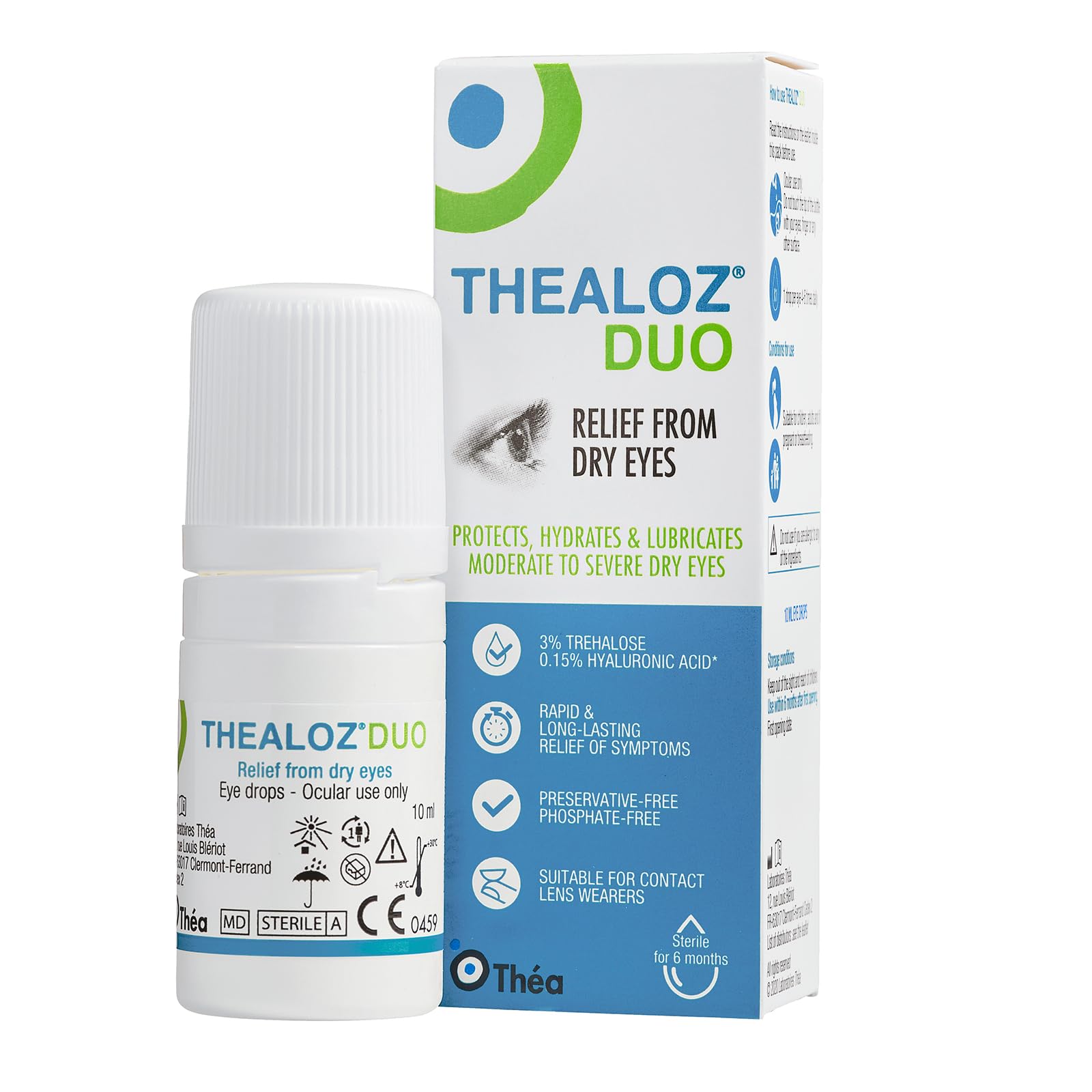 Mua Thealoz Duo Eye Drops Rapid & LongLasting Relief for Dry, Tired