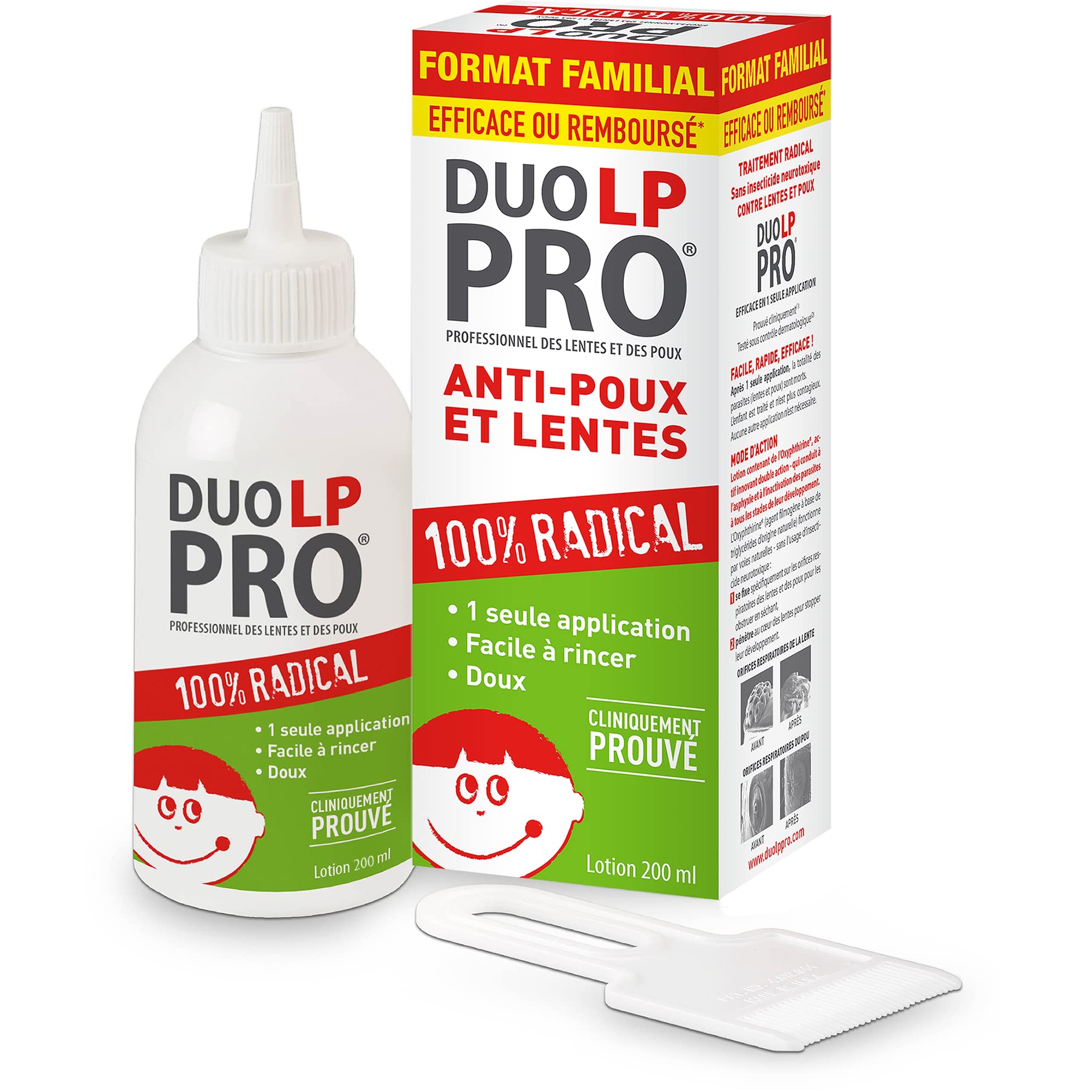 Duo LP Pro Lotion Anti-Poux et Lentes 200ml