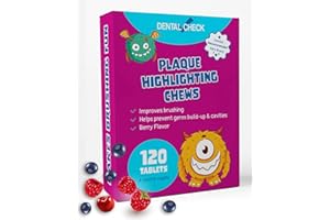 Lingito Plaque/Dental Disclosing Tablets, A Teeth Coloring Tablets Plaque Finder Solution to Effectively Remove Plaque and Tartar Buildup, Improves Oral Care (4 Month Supply - 120 Pack)