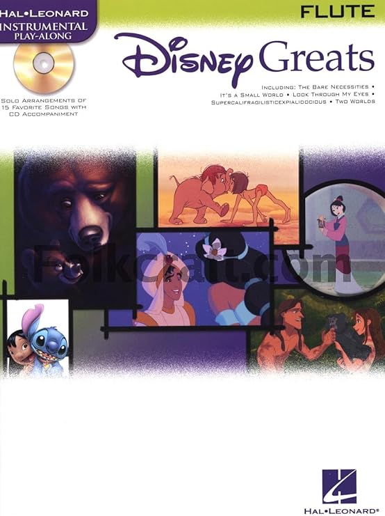 Disney Greats FLUTE (Book/CD Package) Amazon.fr Instruments de musique